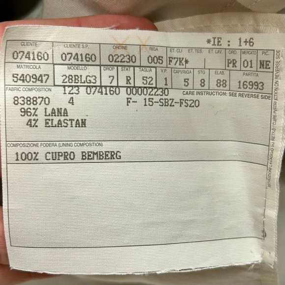 Ermenegildo Zegna Soft Gray Wool Blend Suit 52R / 42R - Picture 8 of 9